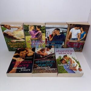 Shannon Stacey lot of 7 contemporary romance paperback Book bundle
